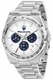 Men's Maserati Velocita White Dial Steel Band Watch R8873652007
