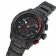 Men's Nautica Everyday NST Chronograph Black Stainless Steel Watch NAPNSS305