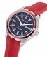 Men's Nautica Everyday NST Red Silicone Strap Watch NAPNSF510