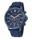 Men's Nautica Everyday Steel Blue Chronograph Watch NAPBOS503