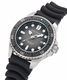 Men's Nautica NCT Sea Dive Black Strap Diver's 200 M Watch NAPSDF501