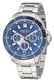Men's Nautica NCT Windrose Stainless Steel Watch NAPWRS505