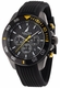 Men's Nautica One Black Dial Silicone Band Watch NAPNOS302