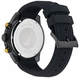 Men's Nautica One Black Dial Silicone Band Watch NAPNOS302