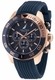Men's Nautica One Blue Dial Silicone Band Watch NAPNOS305