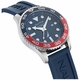 Men's Nautica Pacific Beach Blue Dial Silicone Band Watch NAPPBF144