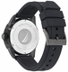 Men's Nautica Sporty Black Dial Silicone Band Watch NAPNRS507