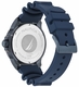 Men's Nautica Sporty Blue Dial 200M Dive Silicone Band Watch NAPSDS506