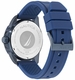 Men's Nautica Sporty Blue Dial Silicone Band Watch NAPNRS503