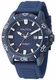 Men's Nautica Sporty Blue Dial Silicone Band Watch NAPNRS503