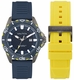 Men's Nautica Sporty Blue Dial Silicone Band Watch NAPNRS505