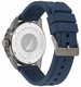 Men's Nautica Sporty Blue Dial Silicone Band Watch NAPNRS505