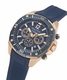 Men's Nautica Sporty Blue Sail Chronograph Silicone Strap Watch NAPBSS503