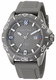 Men's Nautica Sporty Grey Dial Silicone Band Watch NAPNRS508