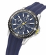 Men's Nautica Sporty NST Blue Silicone Strap Watch NAPNSF506