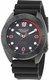 Men's Nautica Sporty Vintage Black Solar Powered Watch NAPNVF502