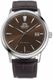 Men's Orient Bambino Automatic Brown Dial Leather Dress Watch RA-AC0F17Y