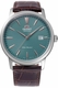 Men's Orient Contemporary Automatic Leather Strap Dress Watch RA-AC0F13E