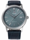 Men's Orient Contemporary Automatic Leather Strap Dress Watch RA-AC0F14L