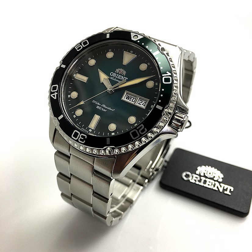 Men's Orient Kamasu Diver's Mako Automatic Watch AA0811E19B RAAA0811E