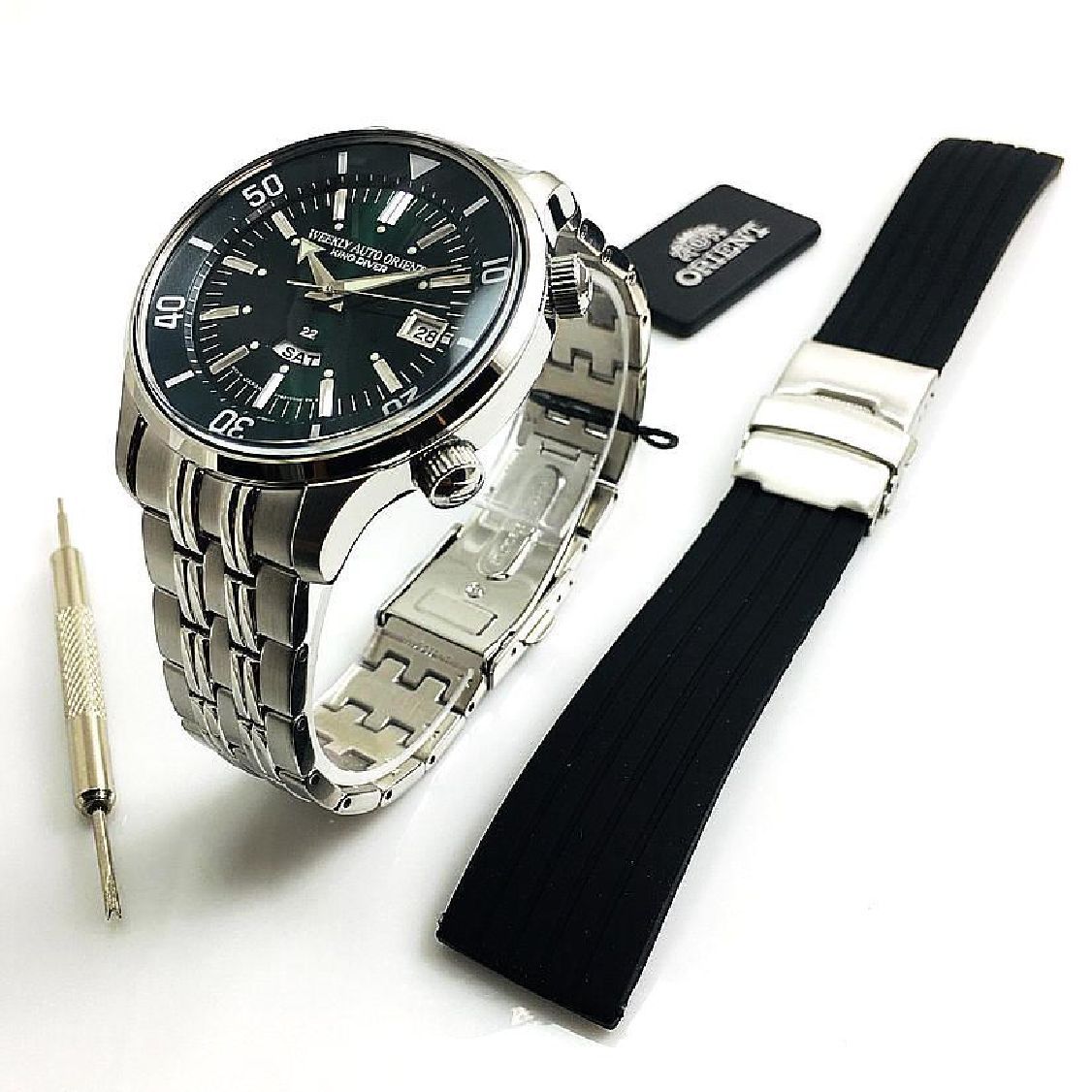 Men's Orient King Diver Automatic 200M Steel Dive Watch RAAA0D03E