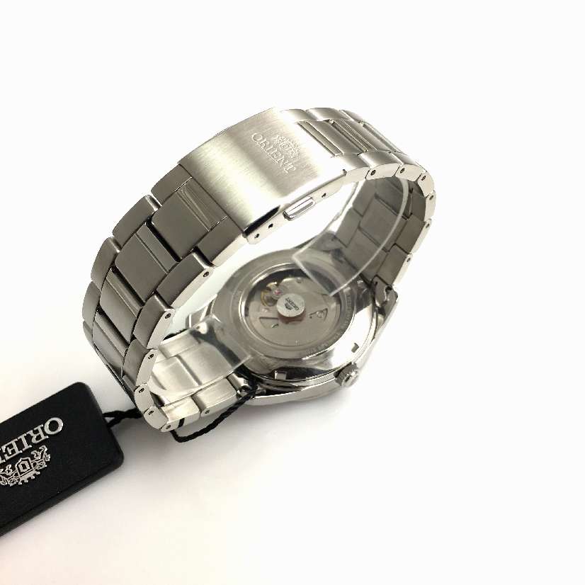 Orient Contemporary Sun And Moon: Orologio Meccanico Uomo, Acciaio Inox, RA-AK0308L10B