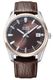 Men's Orient Stretto Automatic Brown Dial and Leather Strap Watch RA-AC0R03Y