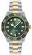 Men's Philipp Plein Aquastorm Green Dial Steel Band Watch PW2GA0526