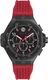 Men's Philipp Plein Chrono Roal Chronograph Silicone Strap Watch PWPRA0724