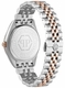 Men's Philipp Plein Date Superlative Gent Rock Couture Brown Dial Steel Band Watch PWMFA0625