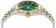 Men's Philipp Plein Date Superlative Green Dial Steel Band Watch PWMFA0825