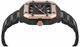Men's Philipp Plein Edge Black Dial Steel Band Watch PWYGA0526