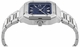 Men's Philipp Plein Edge Blue Dial Steel Band Watch PWYGA0126