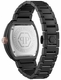 Men's Philipp Plein Hexagon Phantom Black Dial Steel Band Watch PWPUA1025