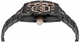 Men's Philipp Plein Hexagon Phantom Black Dial Steel Band Watch PWPUA1025