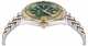 Men's Philipp Plein Icon Chain Green Dial Steel Band Watch PWZFA0225