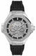 Men's Philipp Plein Skeleton Royal Skeleton Dial Automatic Silicone Band Watch PWPFA0124