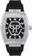 Men's Philipp Plein The Hexagon Phantom Silicone Strap Watch PWPUA0524