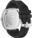 Men's Philipp Plein The Hexagon Phantom Silicone Strap Watch PWPUA0524