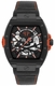 Men's Philipp Plein The Skeleton 2.0 Black Dial Automatic Leather Band Watch PWJFA1326