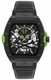Men's Philipp Plein The Skeleton 2.0 Black Dial Automatic Leather Band Watch PWJFA1426