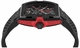 Men's Philipp Plein The Skeleton 2.0 Black Dial Automatic Silicone Band Watch PWJFA1626