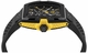 Men's Philipp Plein The Skeleton 2.0 Black Dial Silicone Band Watch PWJFA1526