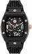 Men's Philipp Plein The Skeleton Automatic Ecoceramic Black Watch PWVBA0523