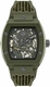 Men's Philipp Plein The Skeleton Automatic Ecoceramic Green Watch PWVBA0223