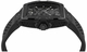 Men's Philipp Plein The Skeleton Frosted Black Dial Automatic Silicone Band Watch PWJFA1125