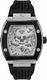 Men's Philipp Plein The Skull Automatic Silicone Strap Watch PWBAA2023