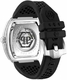 Men's Philipp Plein The Skull Automatic Skeleton Dial Watch PWBAA2123