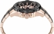 Men's Philipp Plein The Skull Two Tone Rose Gold And Black Steel Watch PWAAA3125