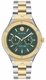 Men's Philipp Plein Underdog Green Dial Steel Band Watch PW1GA0426